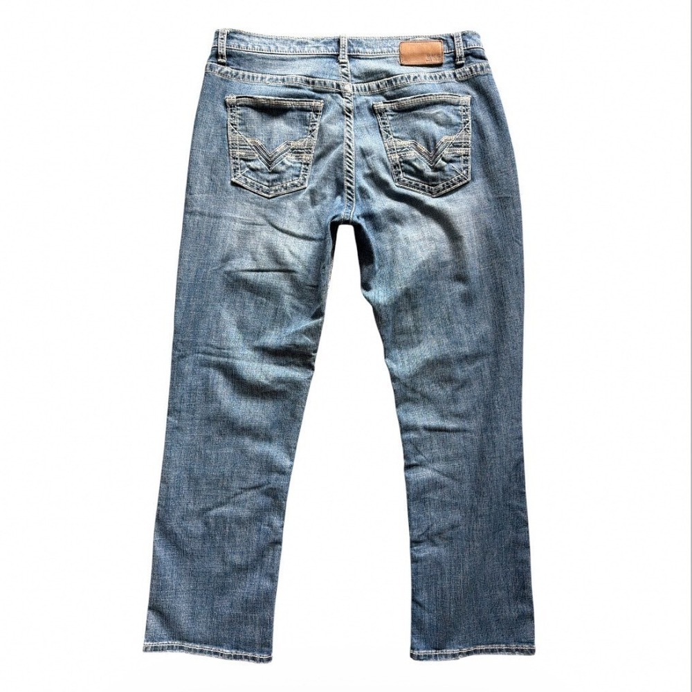 BKE Tyler Jeans Mens 36x32 Blue Straight Leg Medium Wash ABP23244R - Picture 6 of 10